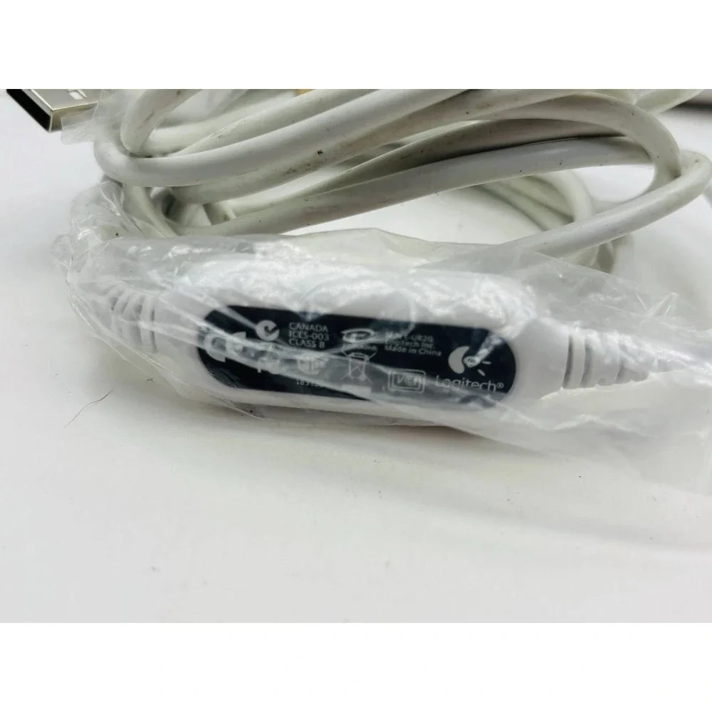 Konami Logitech USB Microphone E-UR20 White for Rock Band Karaoke Revolution